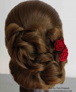 Roll with ruffles - side flower 